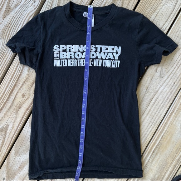 Bruce Springsteen Broadway tour shirt Walter Kerr theater black youth L or XS - Picture 4 of 6